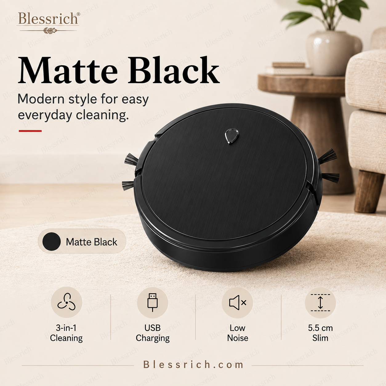 SmartSweep™ 3-in-1 Robot Cleaner