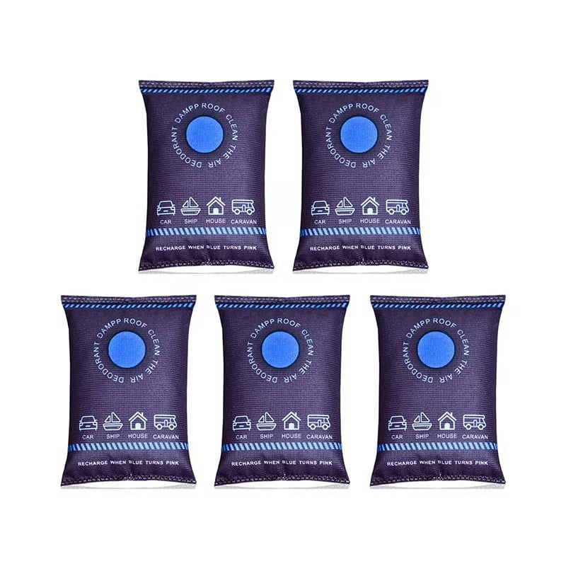 📢📢Buy 5 Get 5 Free !! ⏰Dehumidification Bag Desiccant|Reusable Moisture Absorber with Color-Changing Indicator