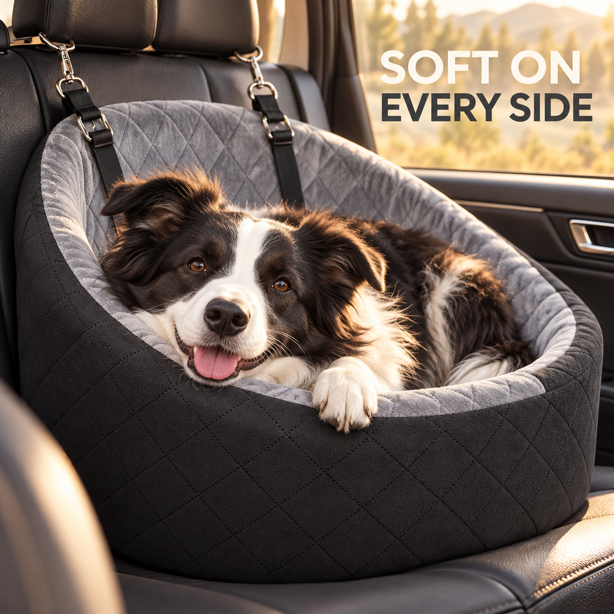 Car Dog Seat & Portable Pet Carrier