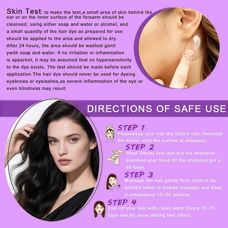 Vibrant Pump Hair Dye Easy At-Home Hair Color