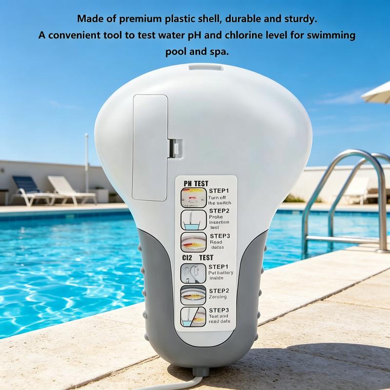 ๐ฌ๐ง pH and Chlorine Tester for Swimming Pools โ 50% Off! Accurate measurement of pH and chlorine levels in your swimming pool โ easy, fast, and reliable. ๐ฅ๐