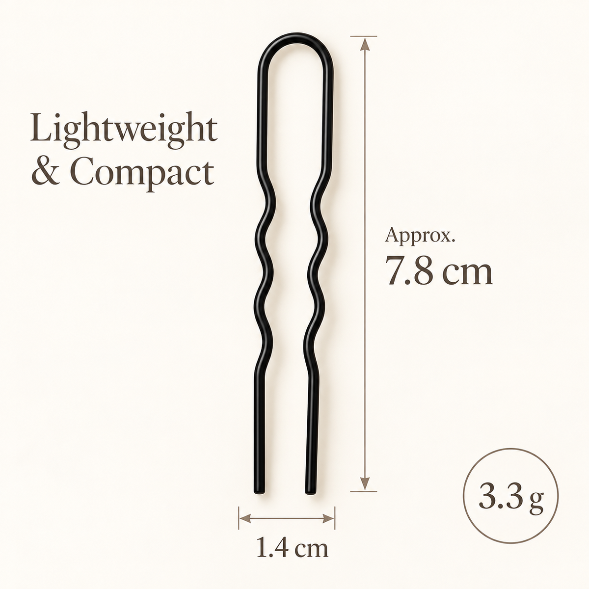U-Shaped Hair Fork & Bun Maker – The Ultimate Hair Fixing Tool for Women
