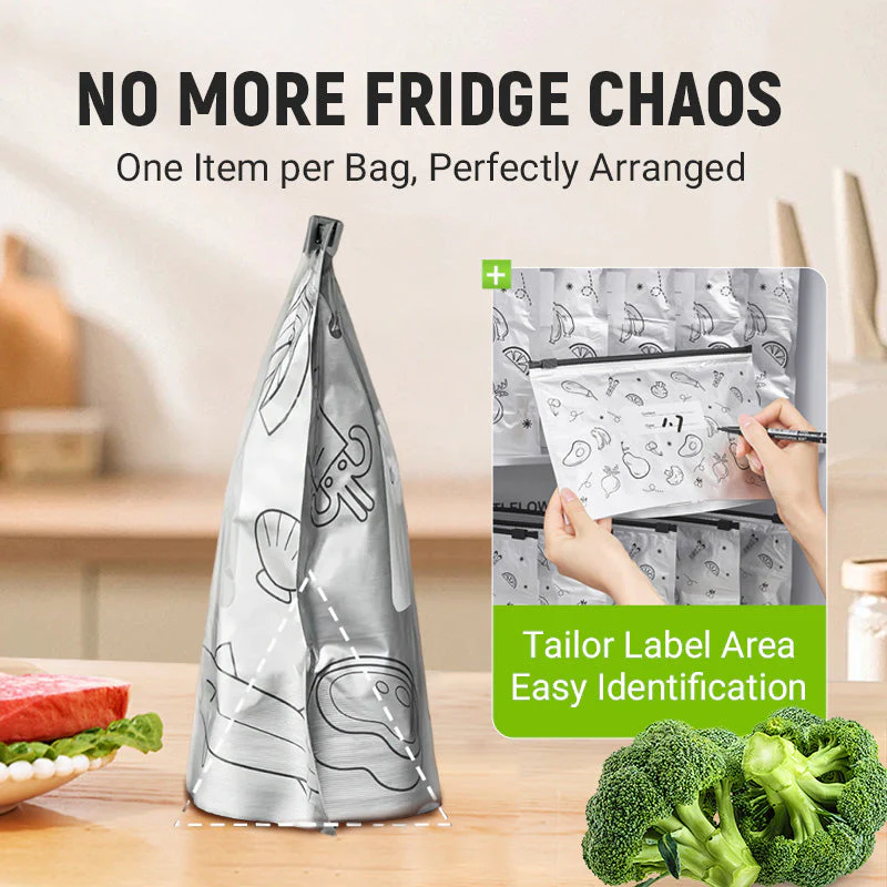✨Limited time 50% discount♻️Reusable Aluminum Foil Sealable Storage Bags