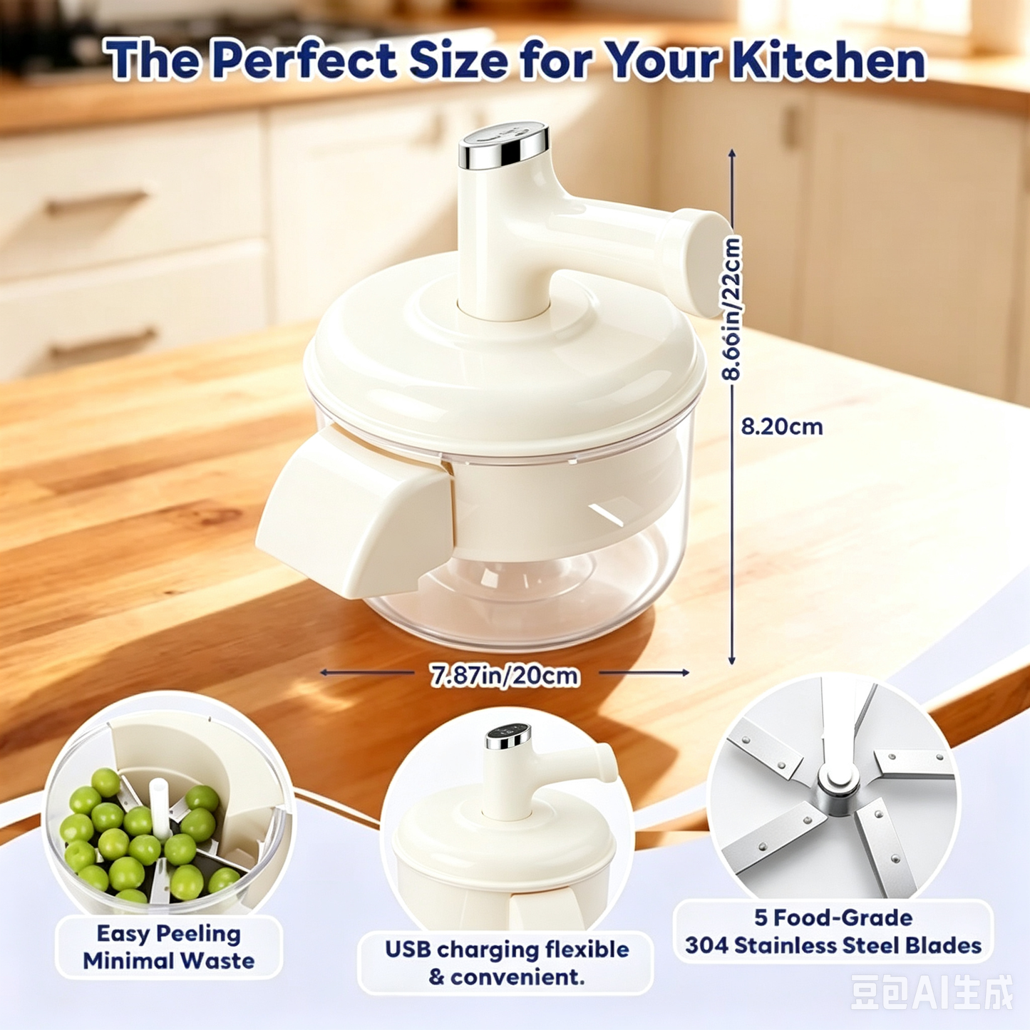 Electric Fruit Peeler & Mixer