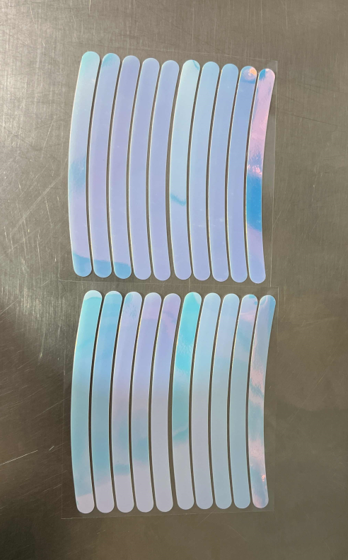 Reflective Rim Stickers โ Safety & Style in One ๐โก Visible day and night โ Approved for road use