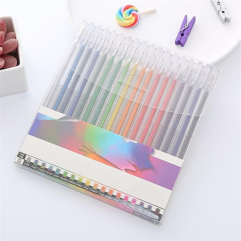 šGlitter Gel Pen Set ā Smooth Writing šØ