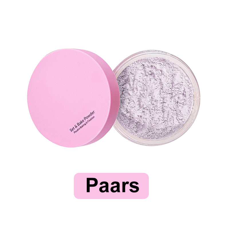 💥New Year Hot Sale🔥Loose Cosmetic Setting Powder with Extra Fluffy Puff