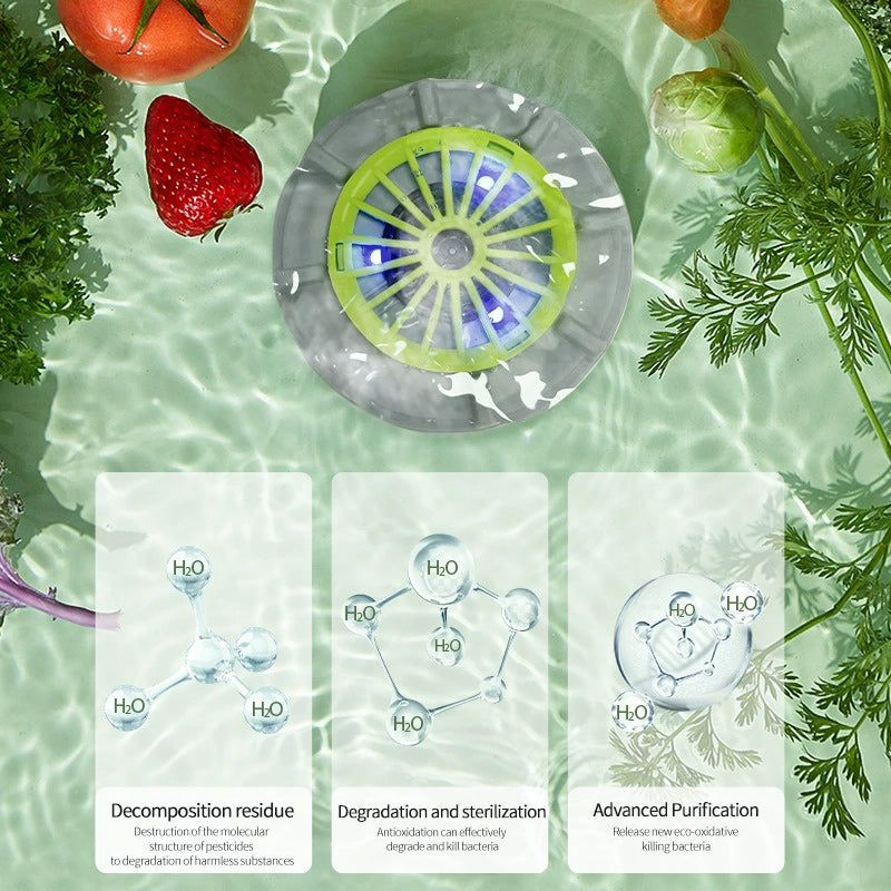 ๐๐ฅฌ Portable Fruit & Vegetable Washer โ Quick, Efficient & Chemical-Free Cleaning!