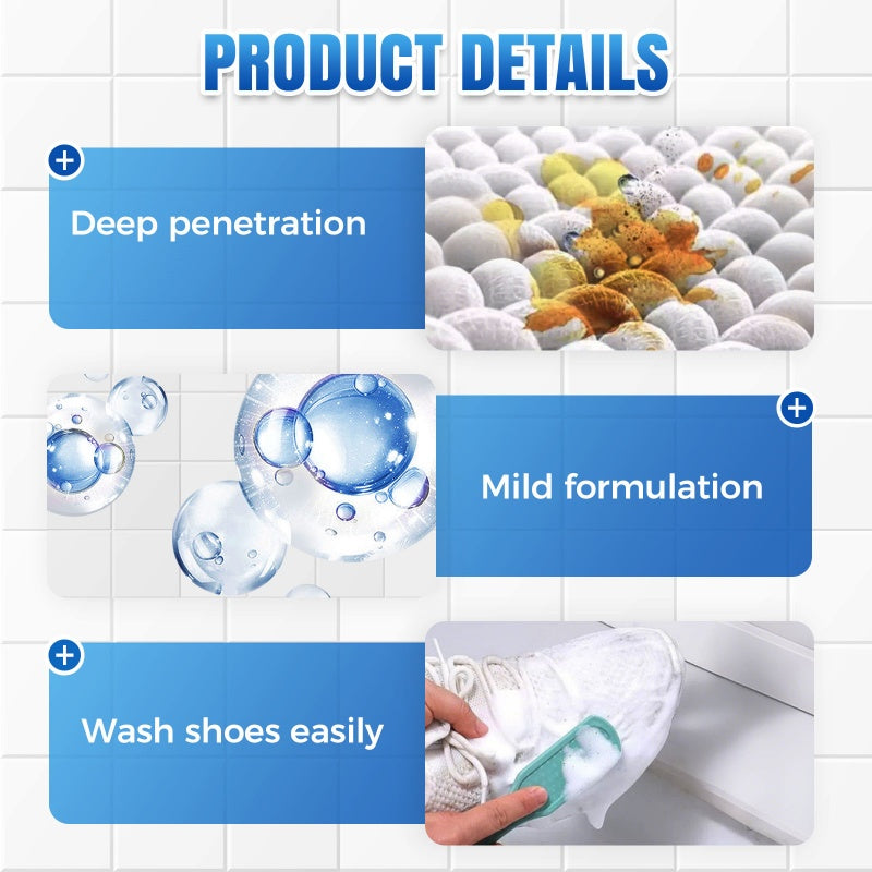 🚀 50% OFF Instant Shoe Cleaner - Keep Your Sneakers Looking New Anywhere!