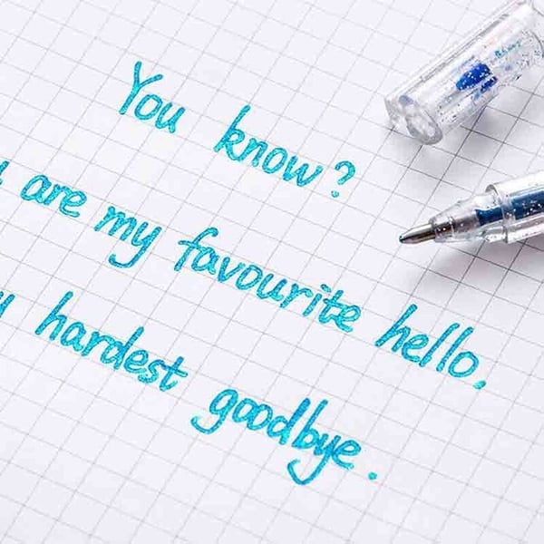 ✨LAST DAY SALE ONLY £6.99!!⚡50K+ SOLD!🎁Glitter Gel Pen Set