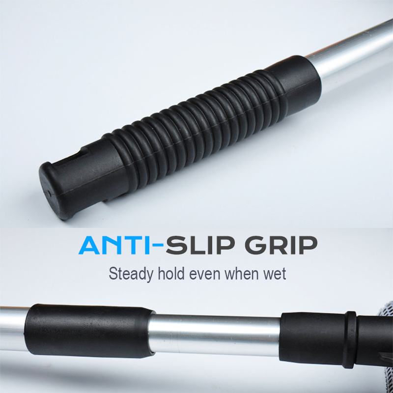 Dual-Sided Extendable Window & Glass Squeegee