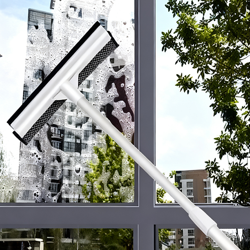 Dual-Sided Extendable Window & Glass Squeegee