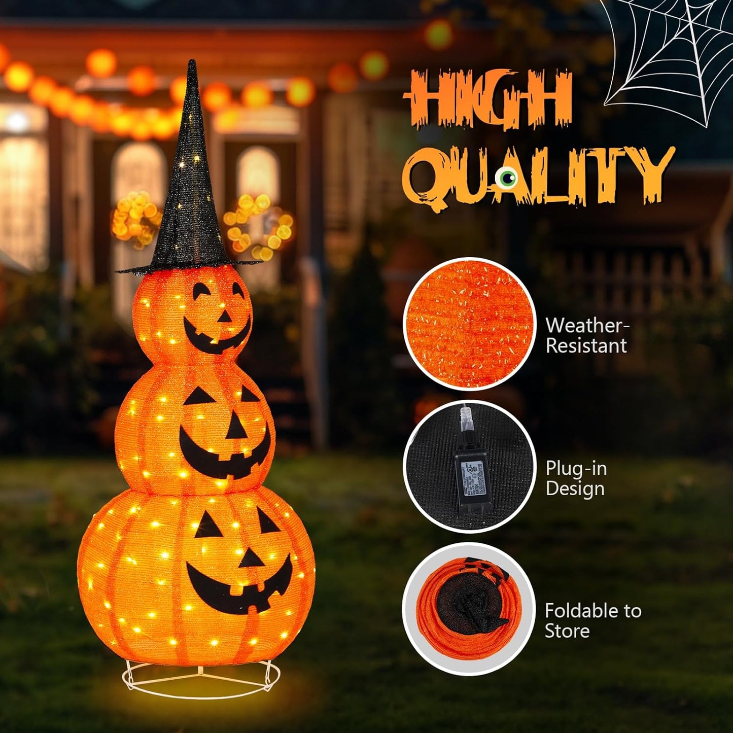 🎃 Hot sale 50% off 🎃🎃 Halloween foldable pumpkin decorations