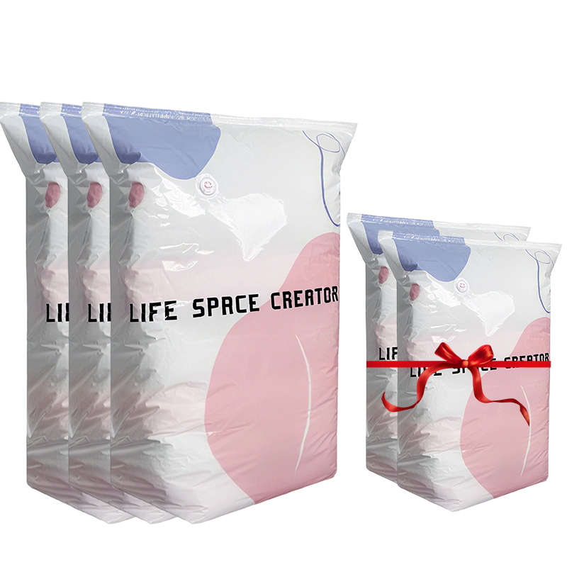 No-Pump Large Vacuum Storage Compression Bags