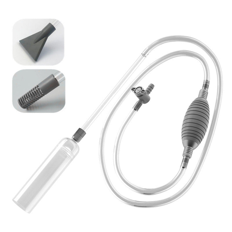 ⚡ No More Hassle! – Aquarium Vacuum Cleaner with Siphon for Super-Fast Cleaning