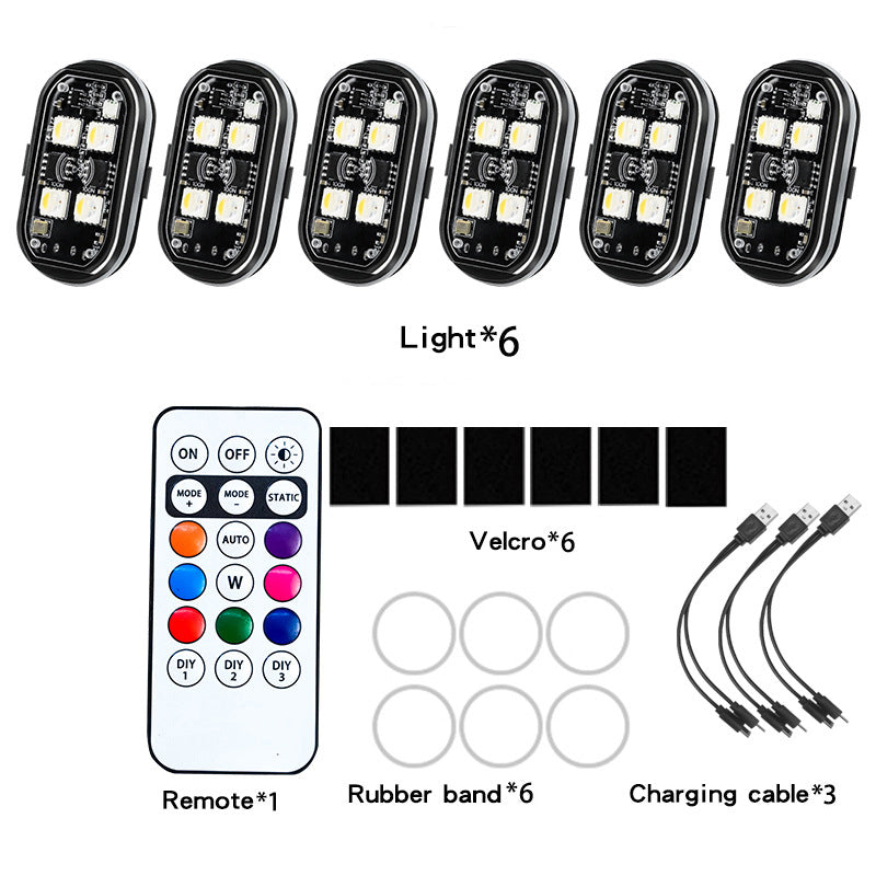 📢 50% OFF!! Portable LED Warning Light for Car • Remote Control & Ultra Bright Flashing
