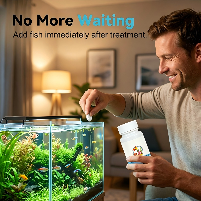 ⏰🔥50% OFF! 🌿 Instant Water Dechlorinator – Safe & Healthy Fish Tanks 🐠
