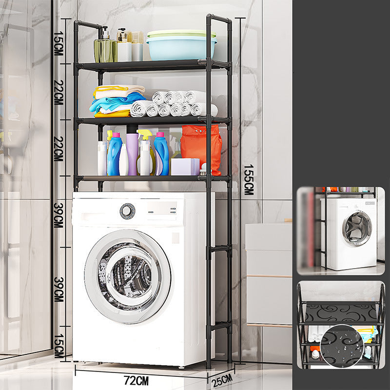 ❤️🔥No-Drill Bathroom & Laundry Organizer Shelf
