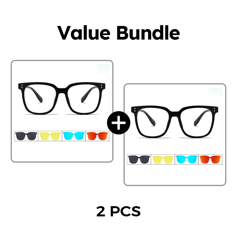 Magnetic 3-in-1 Glasses
