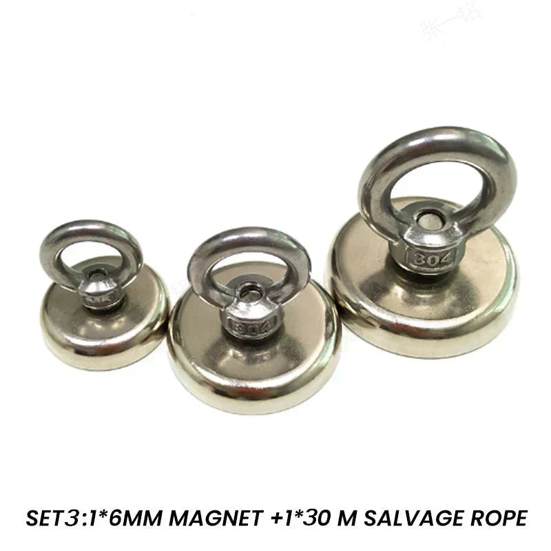 š§² 50% OFF NOW! ā Deep-water Magnetic Salvage Magnet Set ā Strong pull, rust-resistant & durable ā Perfect for underwater treasure hunting & recovery š°