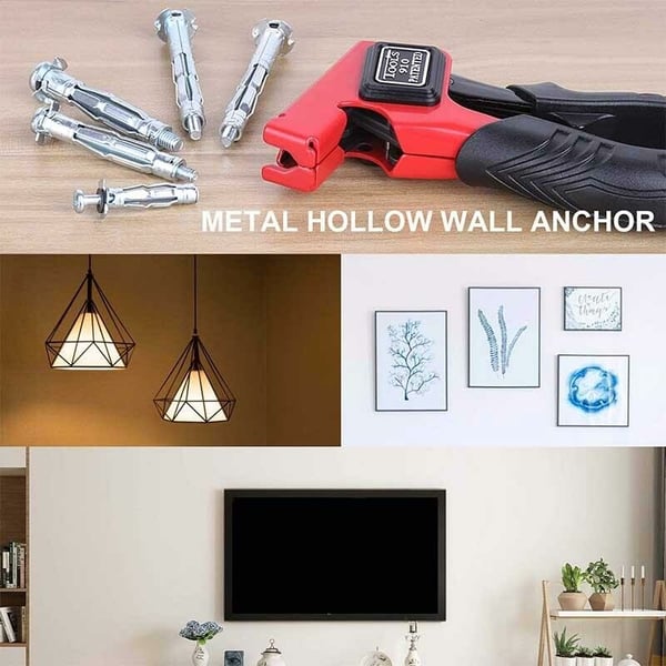 Self-Drilling Drywall Anchor with Screw Kit Universal Anchor Bolts
