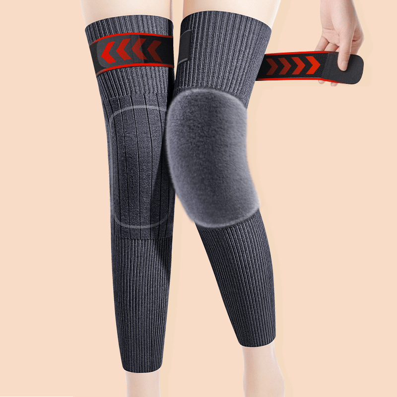 ❄️ LIMITED-TIME 50% OFF! ✨ Thermal Knee Sleeves – Stretchy, Soft, Warm for Outdoor Sports 🦵