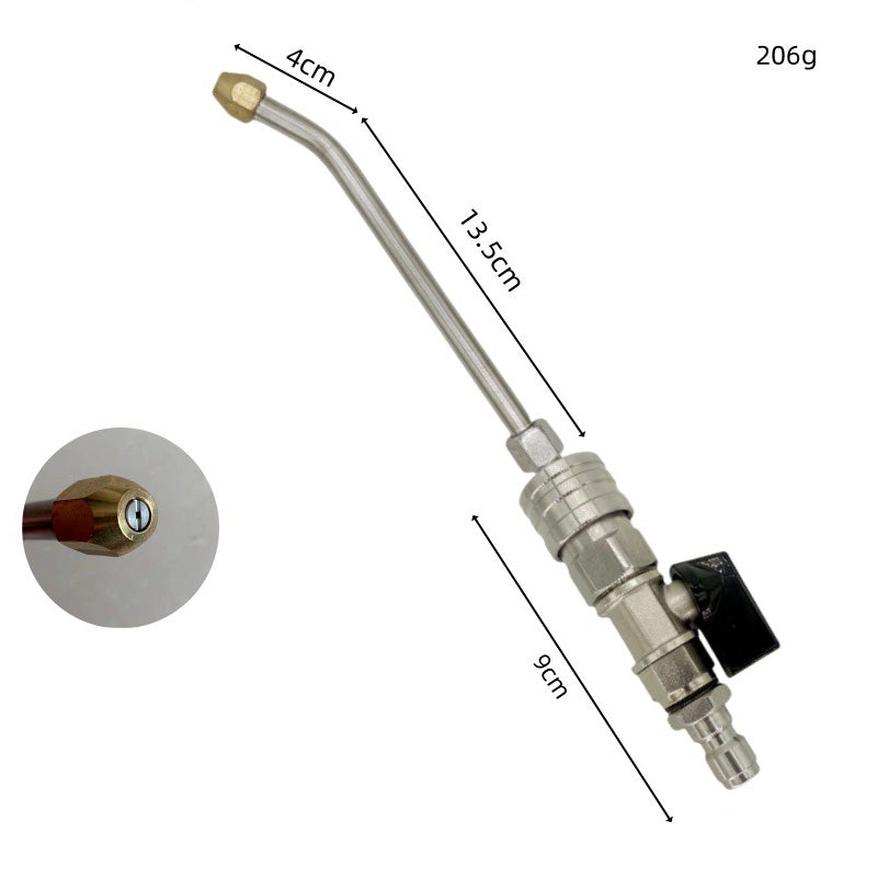 Stainless Steel High-Pressure Cleaner Lance