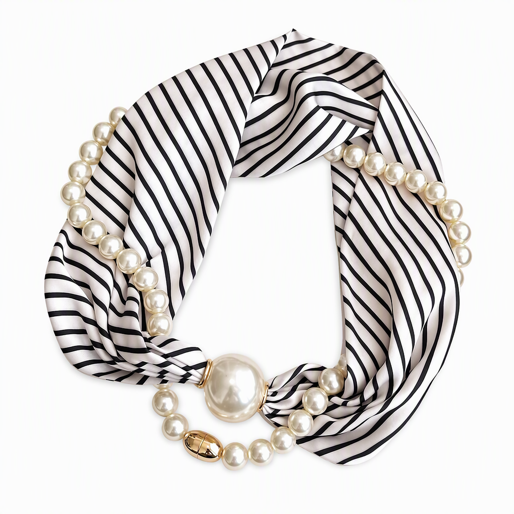 Pearl Scarf Necklace