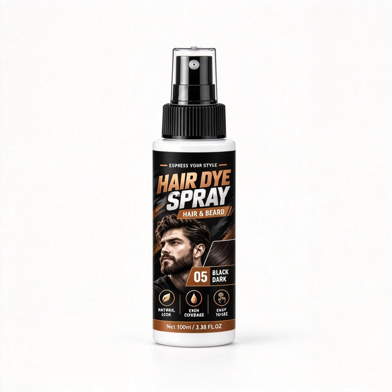 Men's Hair and Beard Dye Spray