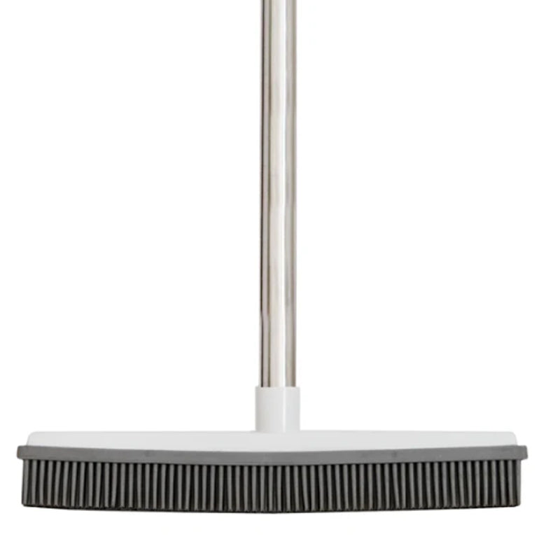 Rubber Bristle Broom for Pet Hair Removal
