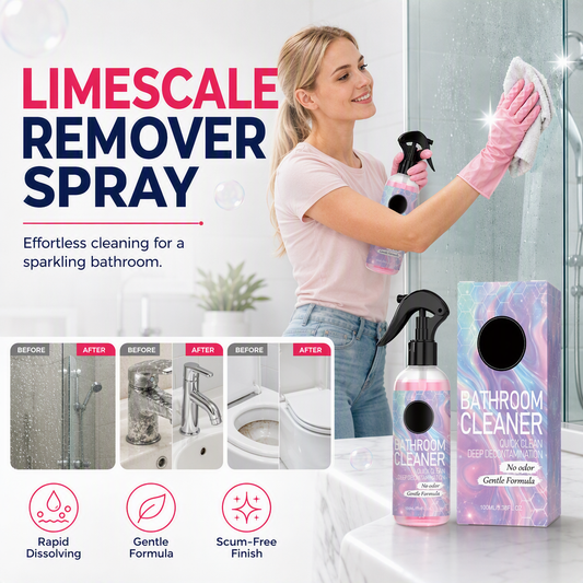 ❄️Summerfresh 50% OFF!✨Bathroom Limescale & Mould Stain Cleaner – Multi-Surface Spray
