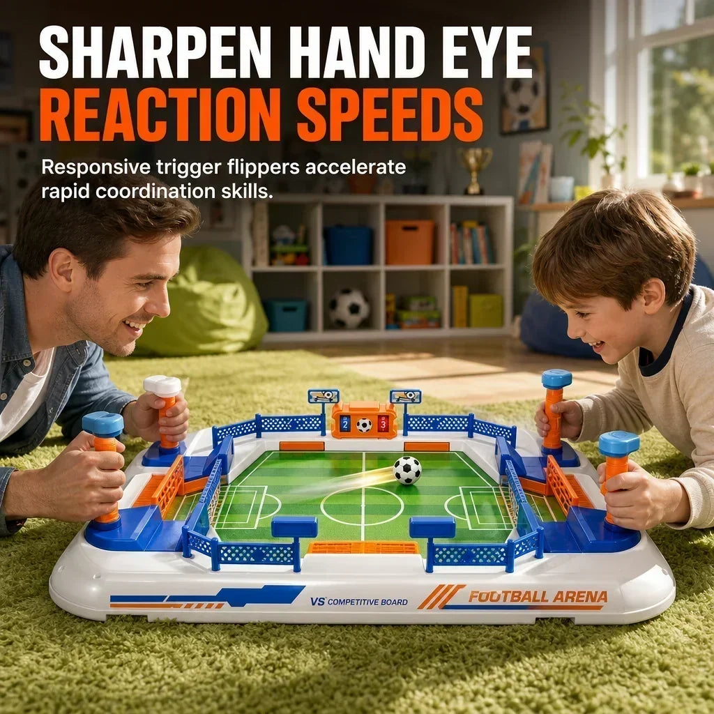 🎁2026 New Arrivals 50% OFF💥2-Player Tabletop Soccer Game – Fast-Paced Family Fun, Builds Reflexes & Hand-Eye Coordination 🏆