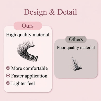 🏆 Last Day Special Price 🔥 Buy One Get One Free 🎁  💐Waterproof & Reusable Self-Adhesive Eyelashes