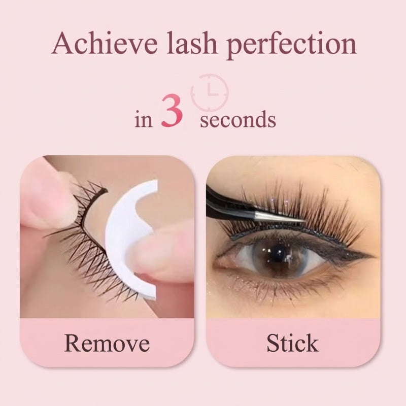🏆 Last Day Special Price 🔥 Buy One Get One Free 🎁  💐Waterproof & Reusable Self-Adhesive Eyelashes