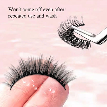 🏆 Last Day Special Price 🔥 Buy One Get One Free 🎁  💐Waterproof & Reusable Self-Adhesive Eyelashes