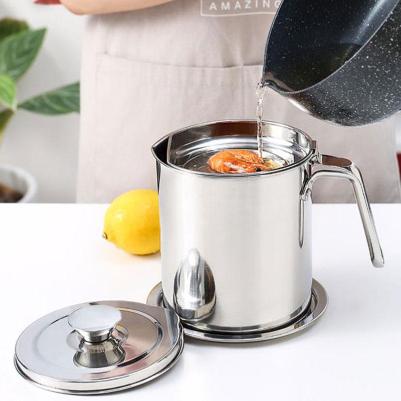 Oil Filter Pot-Double the dirt-holding capacity