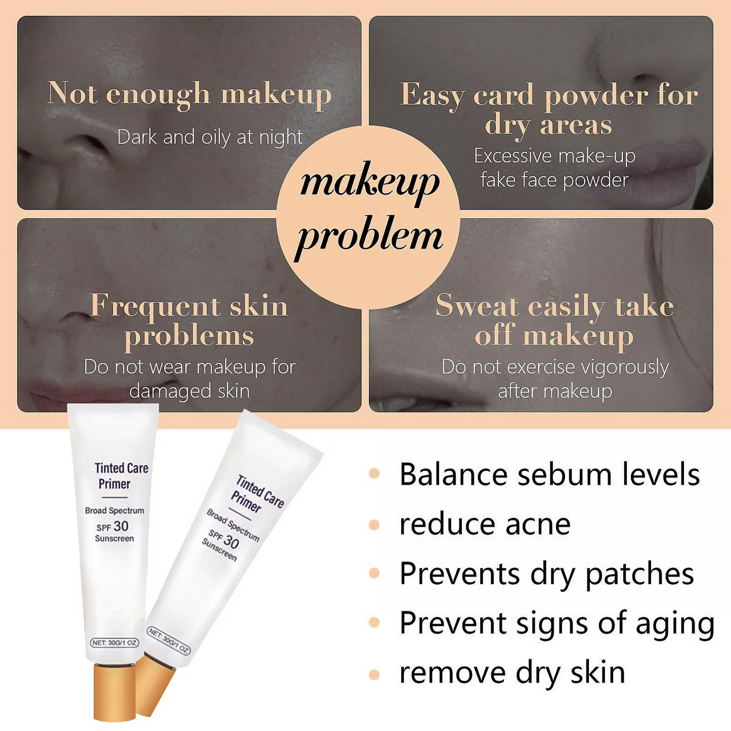 💜💜✨LAST DAY OF THE SALE: BUY 1, GET 1 FREE!!💜✨BB Blur Tinted Moisturizer SPF 30 - instantly brightens, hydrates, and smooths the skin✨