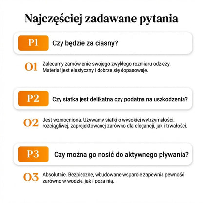 💎 Ostatni dzień – specjalna cena! 💥 Sexowna, jednoczęściowa sukienka kąpielowa dla kobiet – marszczony, wyszczuplający krój, wysoki stan modelujący brzuch oraz delikatna, przezroczysta siateczka 🩱✨