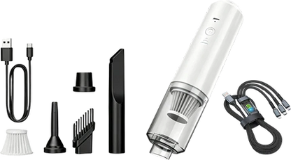 Powerful car vacuum cleaner – Blower function –  – Versatile