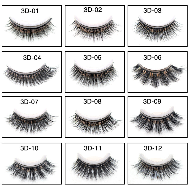🔥 3D self-adhesive false eyelashes