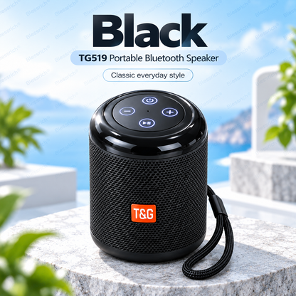 🥳2026 HOT SALE 🔥 50% OFF! Portable Bluetooth Speaker – Bluetooth 5.3, 5W clear sound, TF card + USB playback, hands-free calls. Compact, lightweight & easy to carry. Big sound anywhere! 🎶🔊