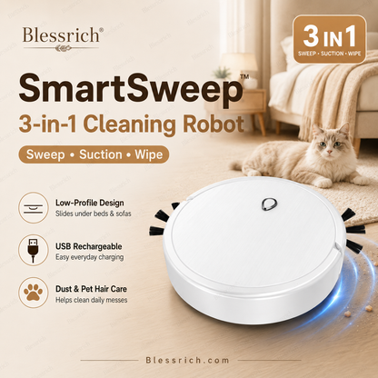 SmartSweep™ 3-in-1 Robot Cleaner