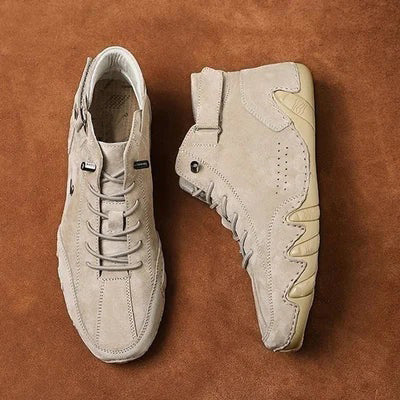 🔥Italian Handmade Suede Velcro High Boots