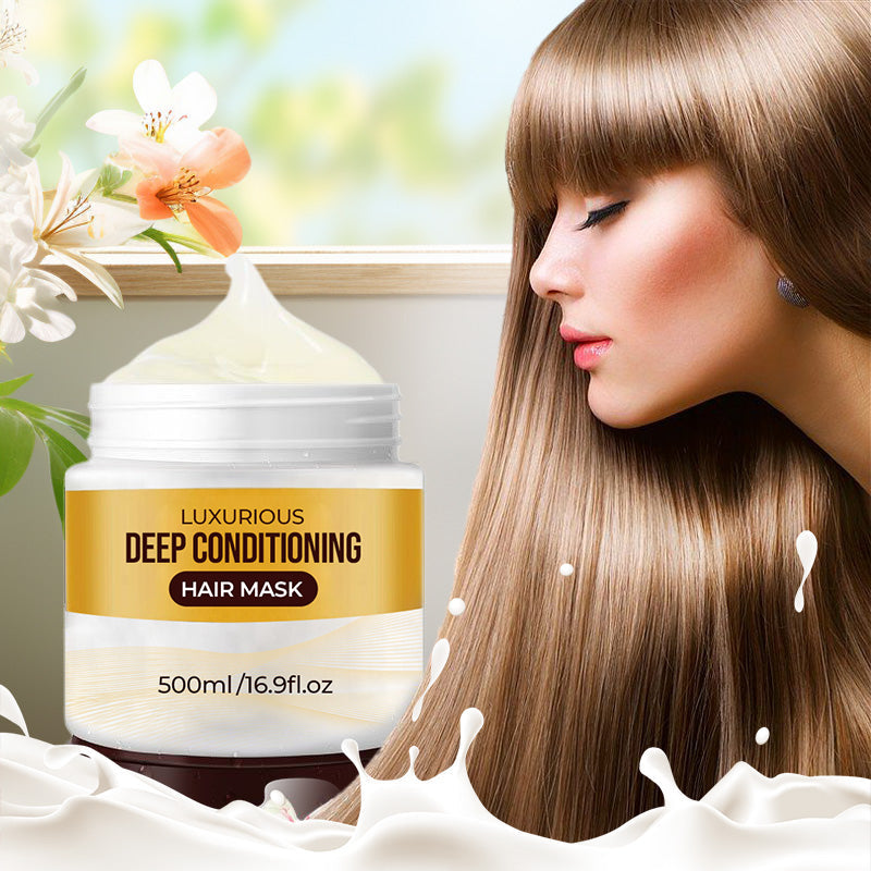 🔥BUY MORE SAVE MORE🔥Collagen Hair Treatment Deep Repair Conditioning Argan Oil Collagen Hair Mask Essence for Dry Damaged Hair All Hair Types
