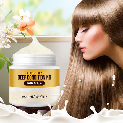 🔥BUY MORE SAVE MORE🔥Collagen Hair Treatment Deep Repair Conditioning Argan Oil Collagen Hair Mask Essence for Dry Damaged Hair All Hair Types
