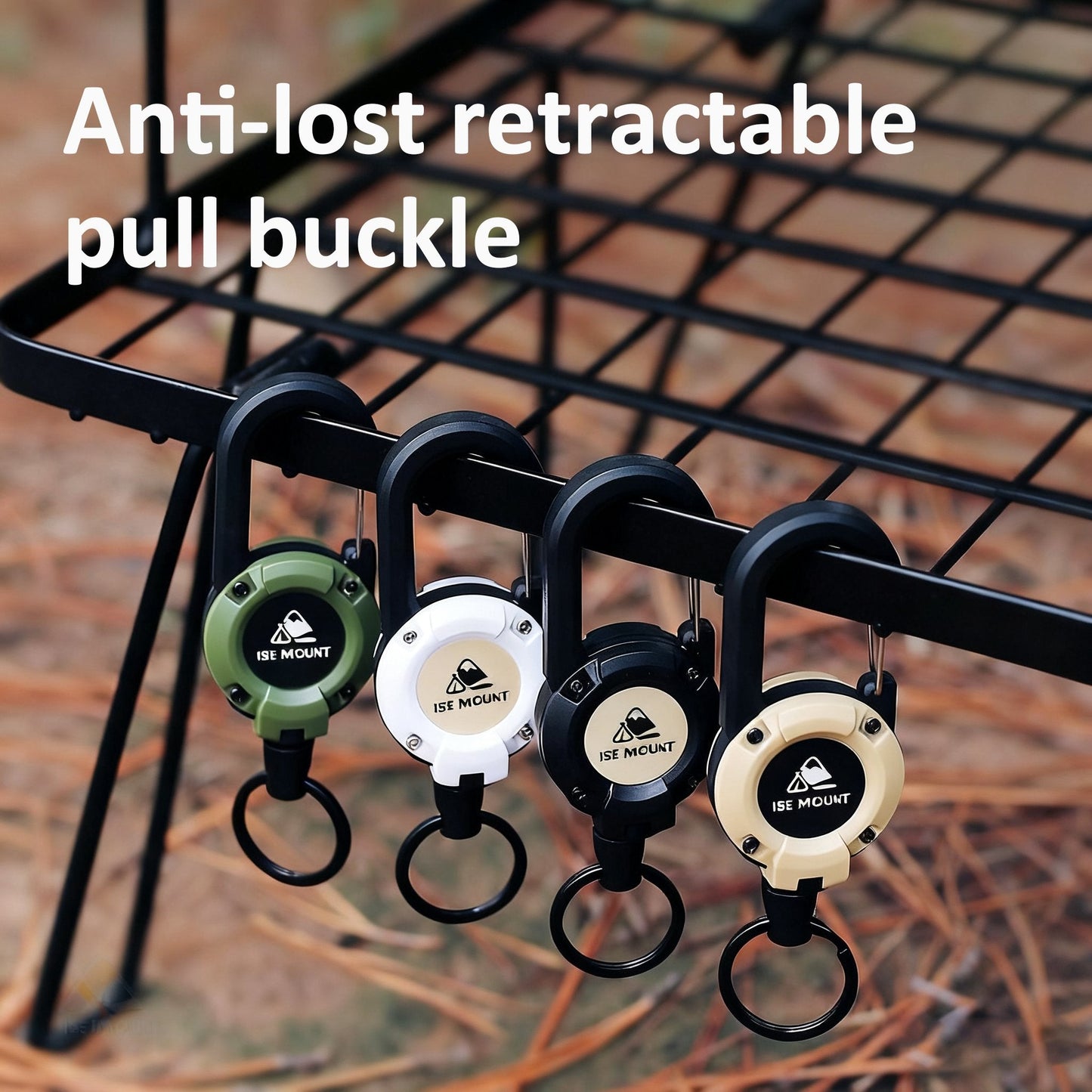 🥳2026 HOT SALE🥳💞50K+ SOLD!🔑🎣 50% OFF! Retractable Carabiner Keychain – 65cm steel lanyard, 100,000 pull cycles. Lightweight & sturdy. No more fumbling for keys! 🧗✨