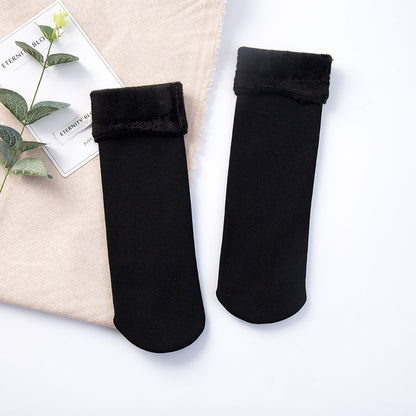 ⏰💃Last Day 40% OFF❄️🎁5/10PCS Unisex Thickened Fleece Lined Cold-Proof Winter Socks