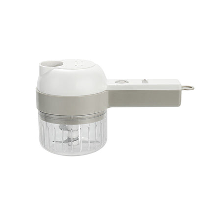 4-in-1 manual electric vegetable cutter setMultifunction cordless food processor
