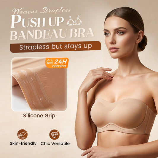 🎁 BUY 1 GET 2! ✨🎊 Strapless Shaping Bra – Natural Support That’s Invisible Under Clothing! 🔥💖