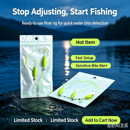 Ready‑to‑Fish Anti‑Bottom Dual Hook Rig